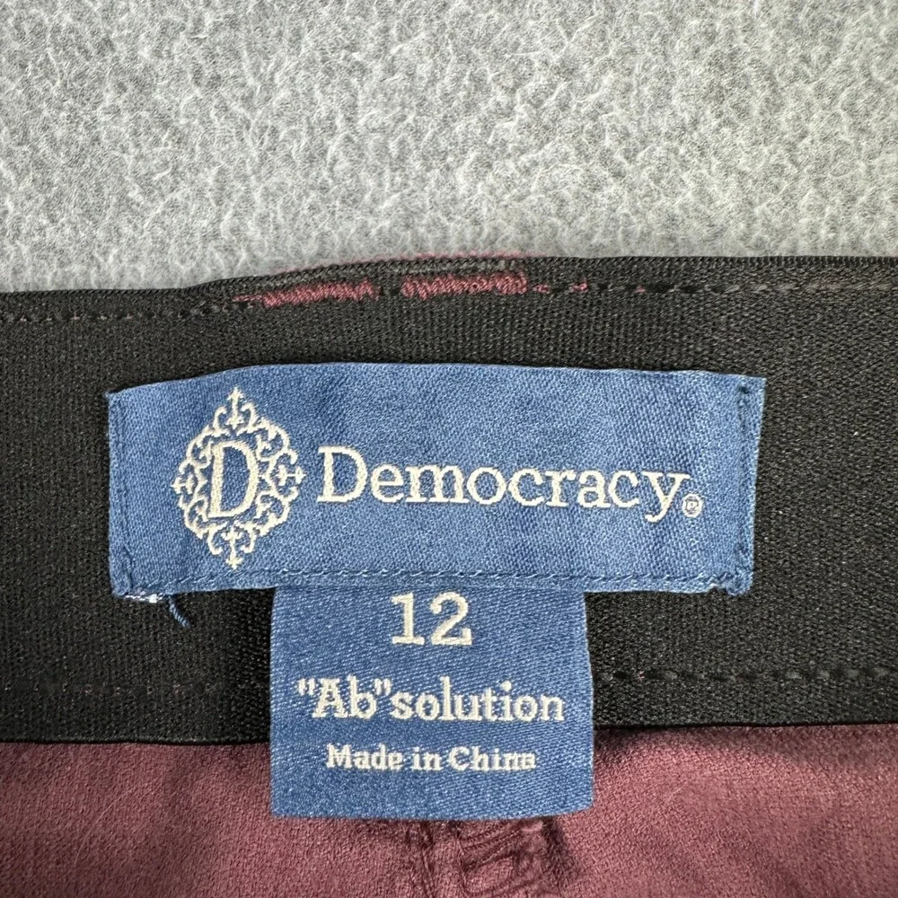 Democracy Pants Womens 12 